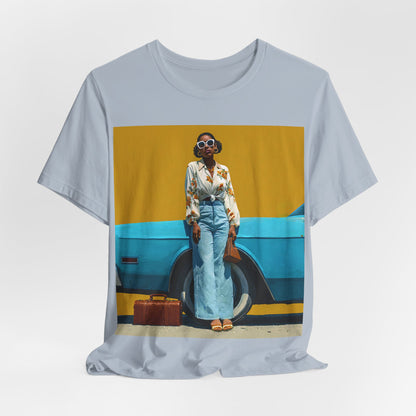 Retro Blue Classic Shirt
