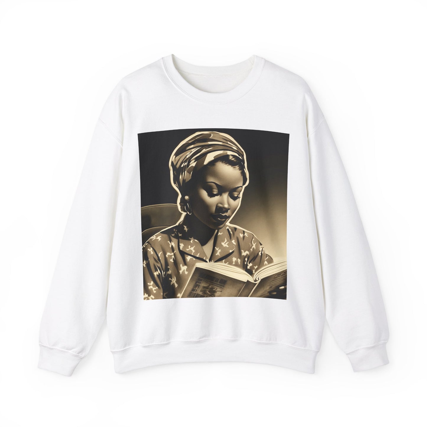 Sepia Reader Sweatshirt