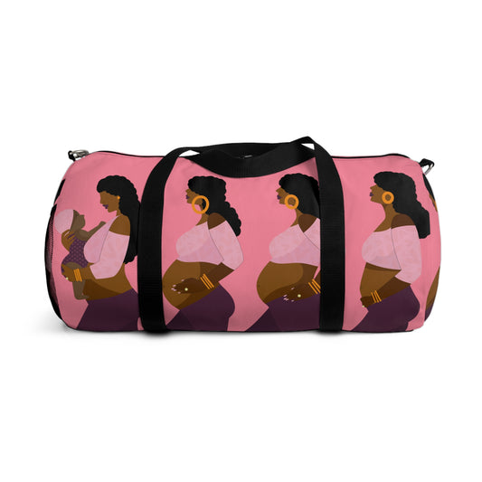 Pregnancy Pink Duffel Bag