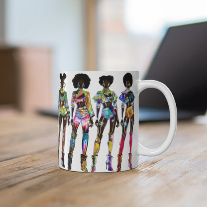 Afrofuturism Fashion Mug