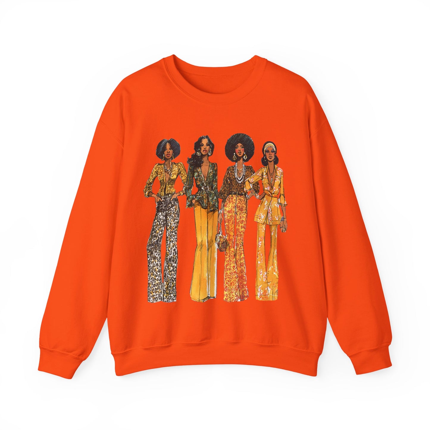 70s Animal Prints Sweatshirt