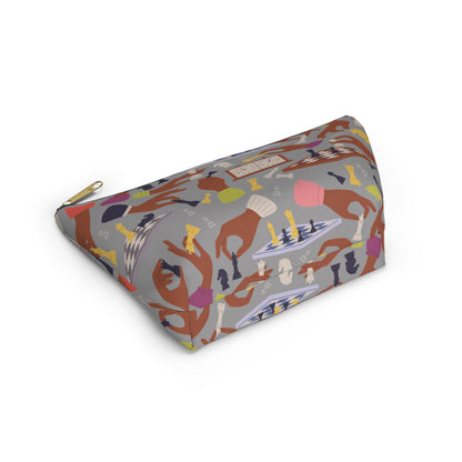 Chess Hands T-Bottom Pouch