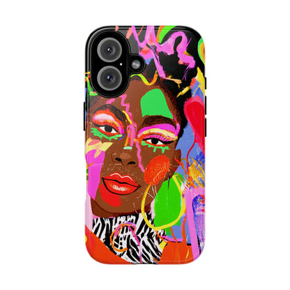 Graffiti Neon Face Phone Case
