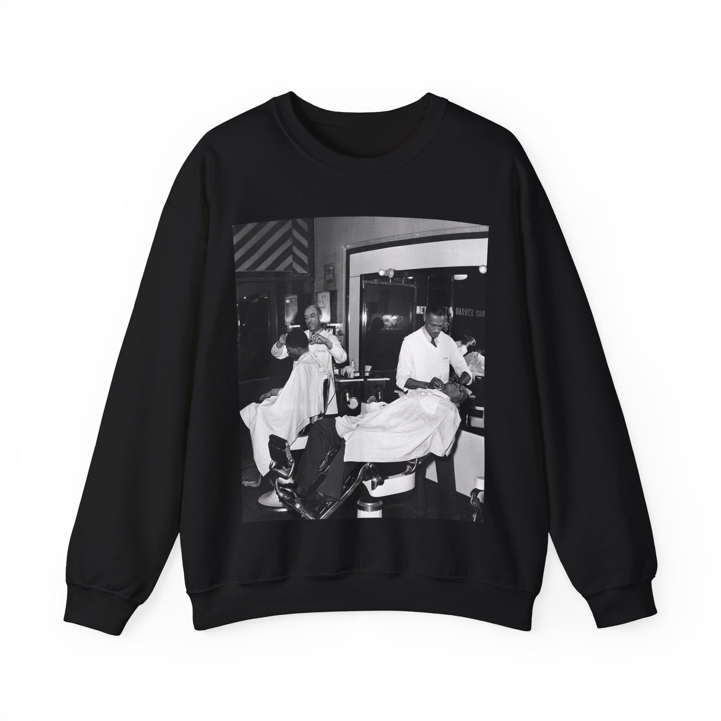 Black Barber Shop Sweatshirt