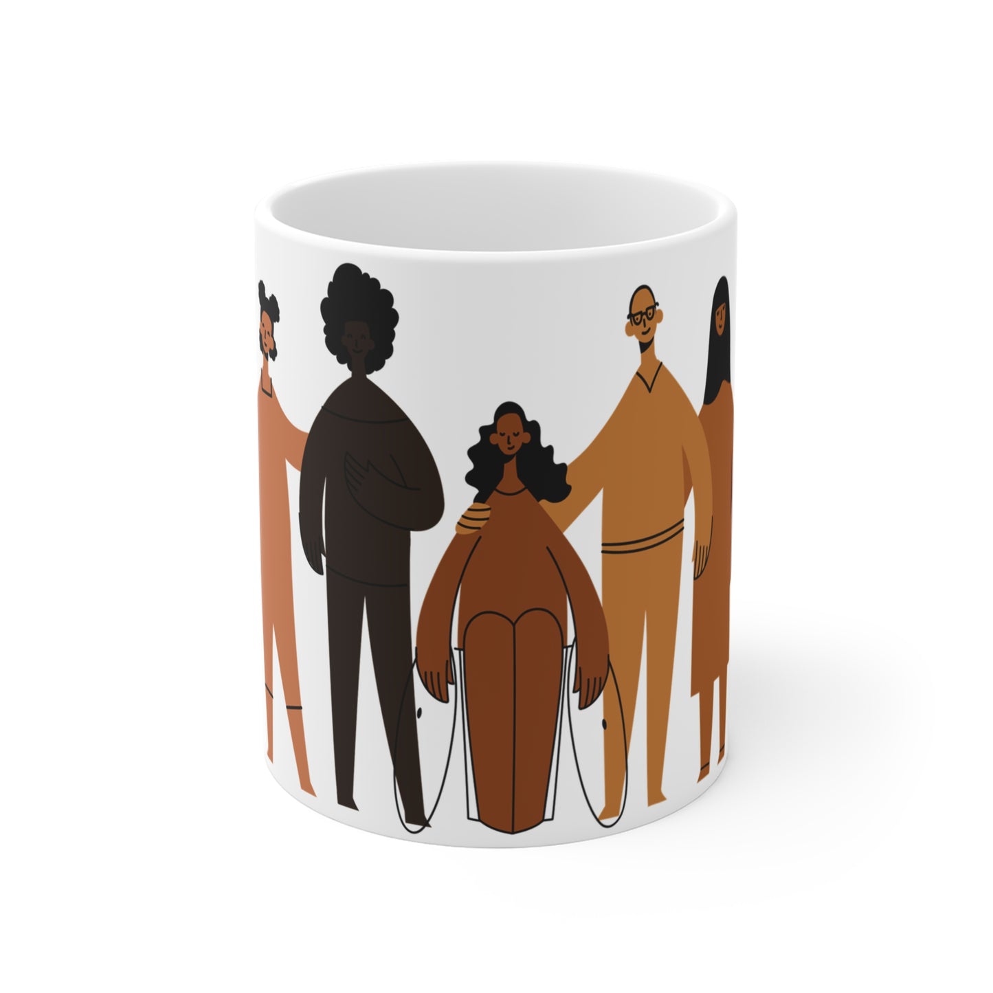 Brown People Mug