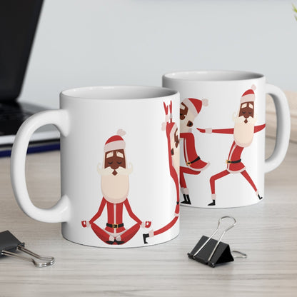 Santa Yoga Mug