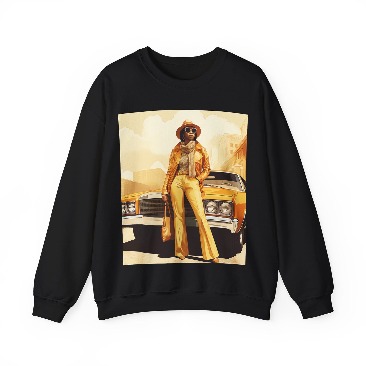 70s Classic Car Sweatshirt
