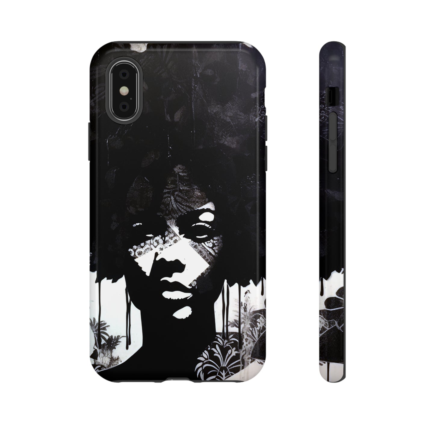 Afro Stencil Phone Case
