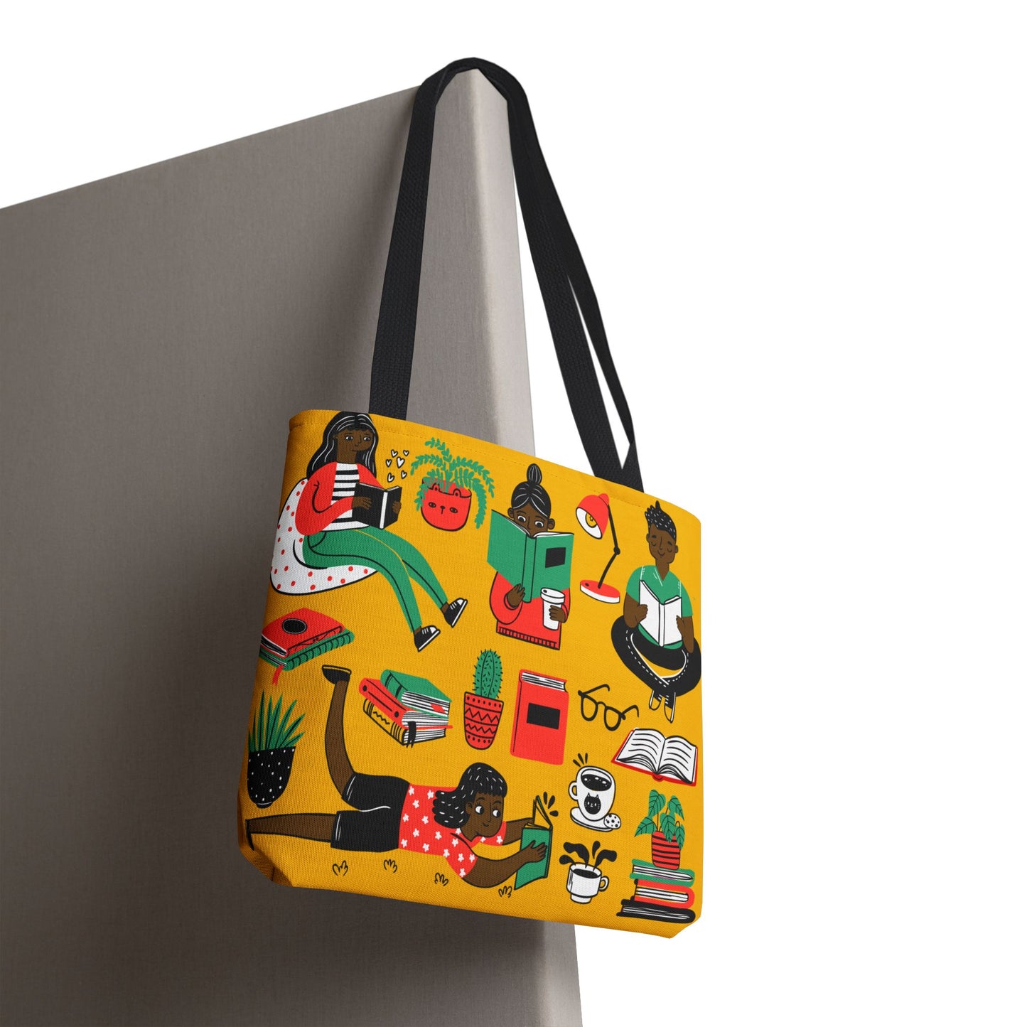 Book Lover Tote Bag