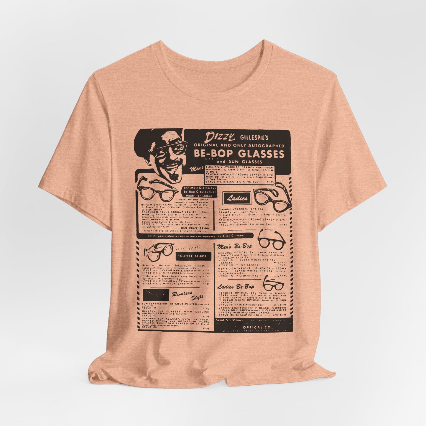 Dizzy Be-Bop Ad Shirt
