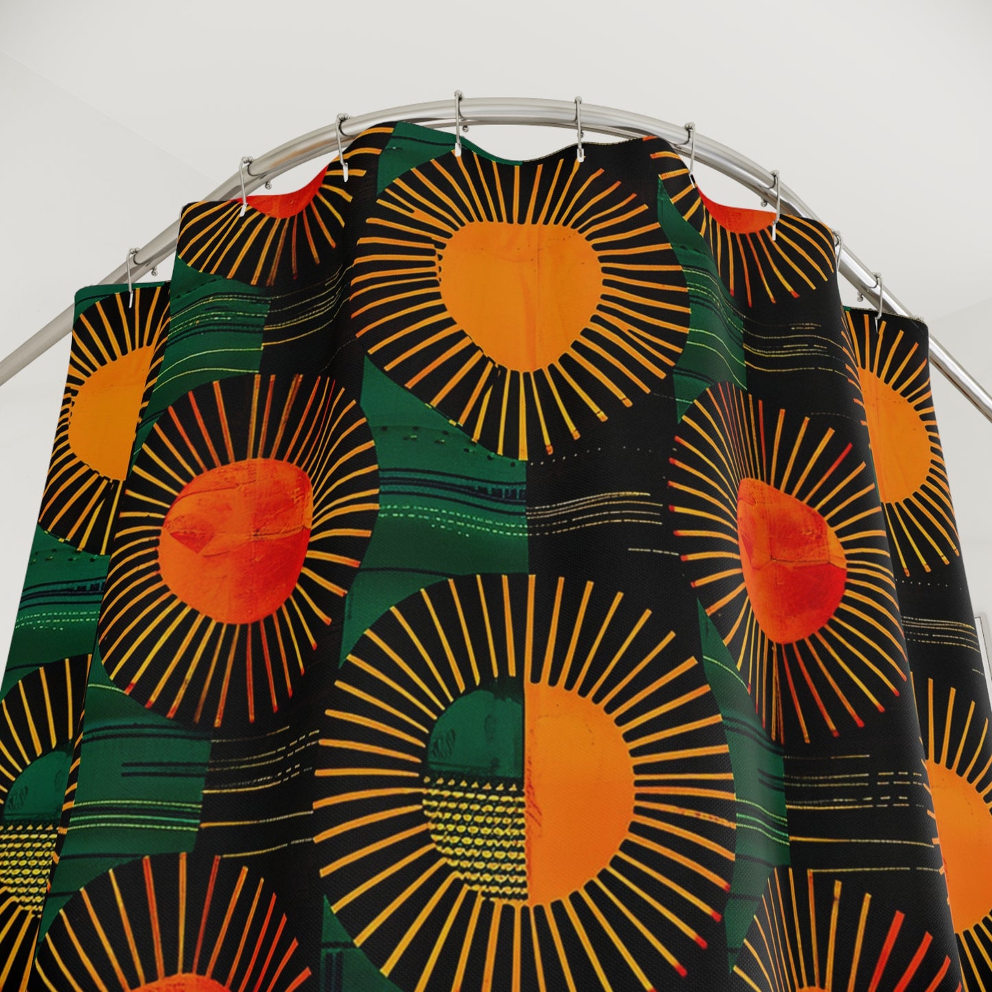 Sunburst Shower Curtain