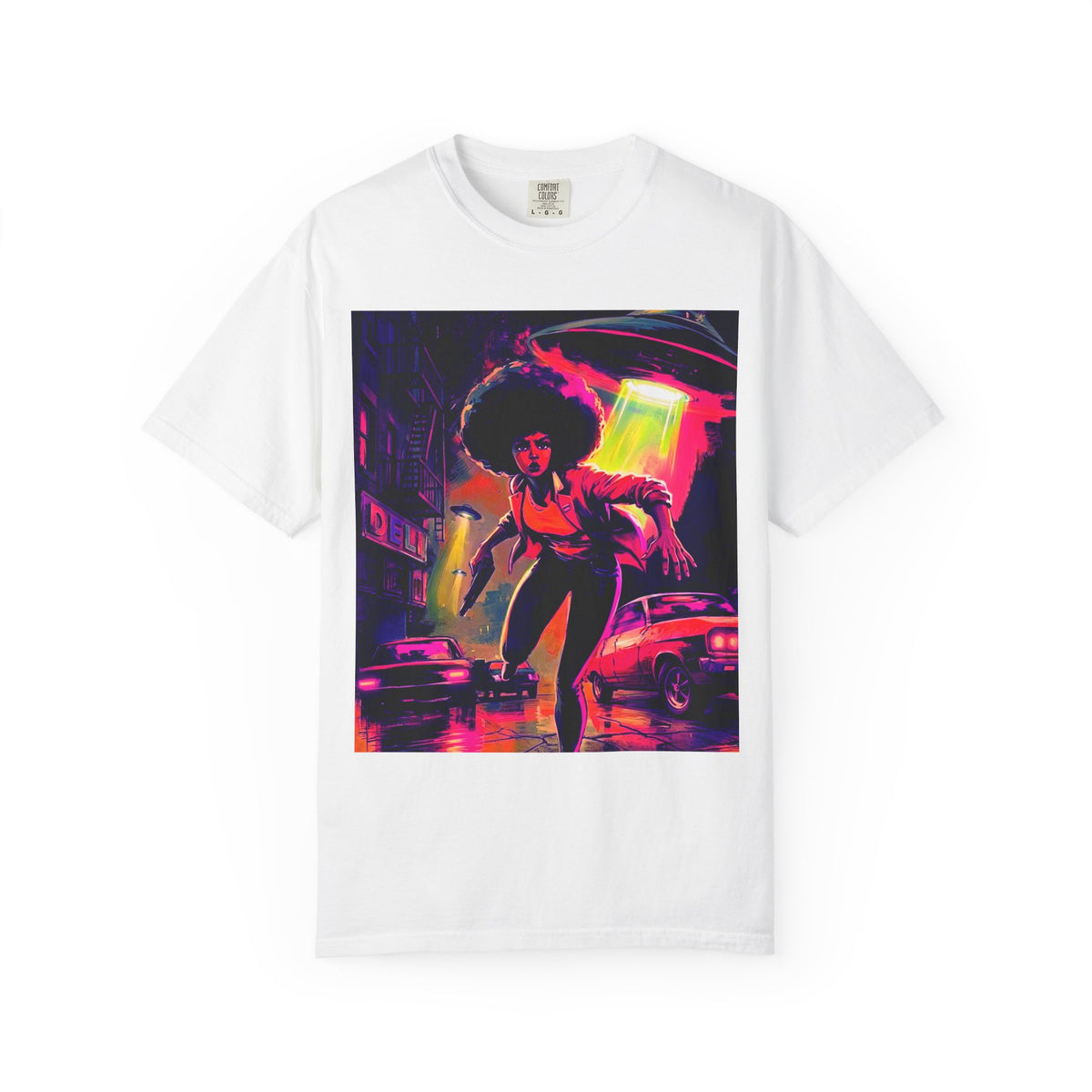 Afro Futuristic Runner T-Shirt