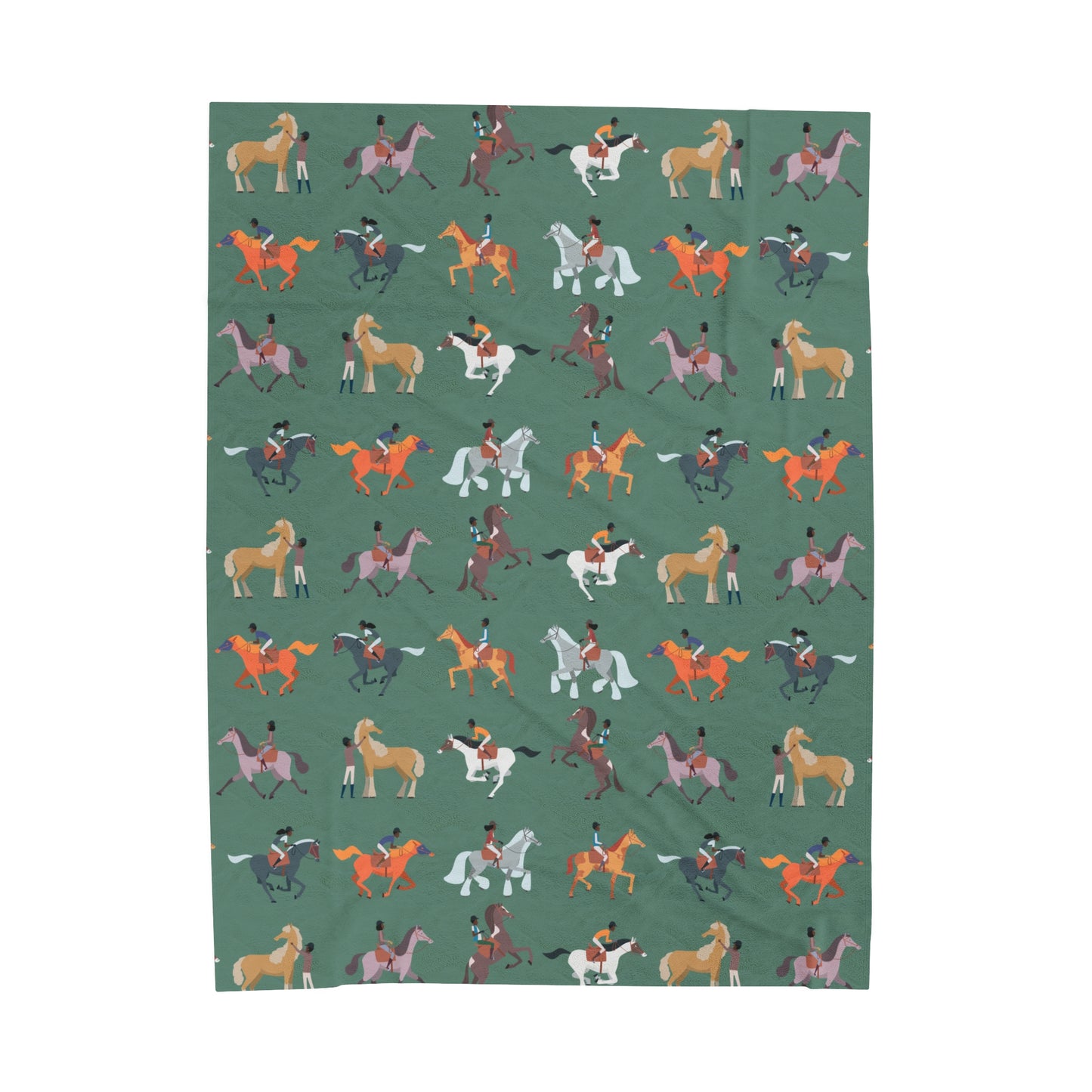 Riding Horses Blanket