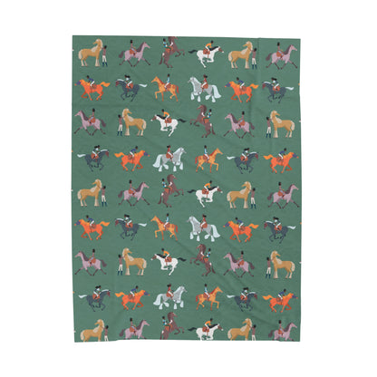 Riding Horses Blanket