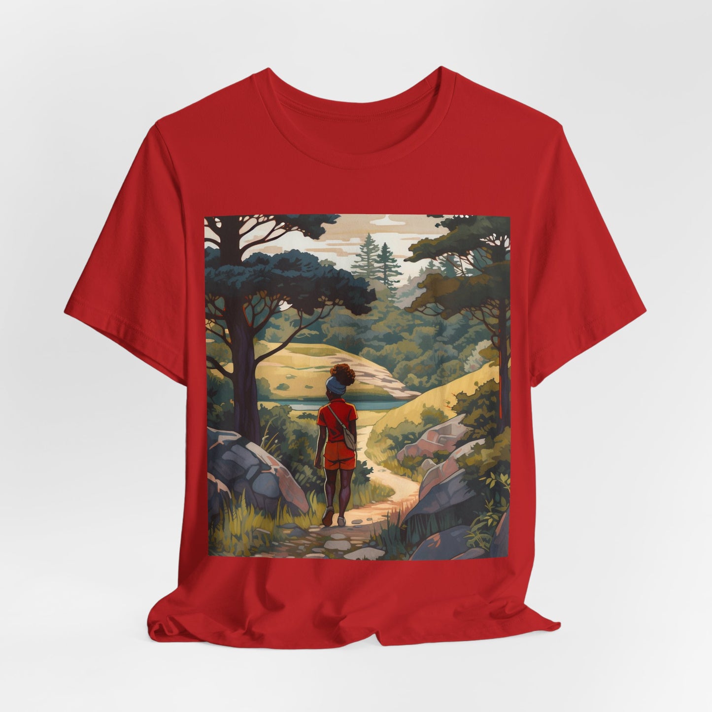 Hiking Woman Shirt