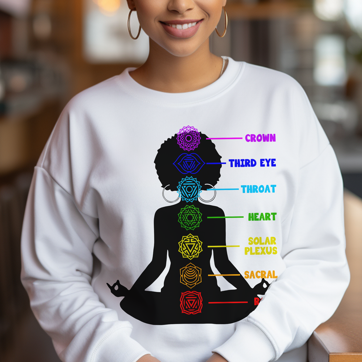 Yoga Chakra Sweatshirt
