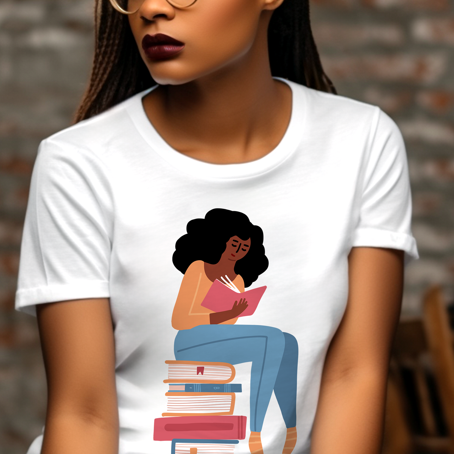 Afro Reader Shirt