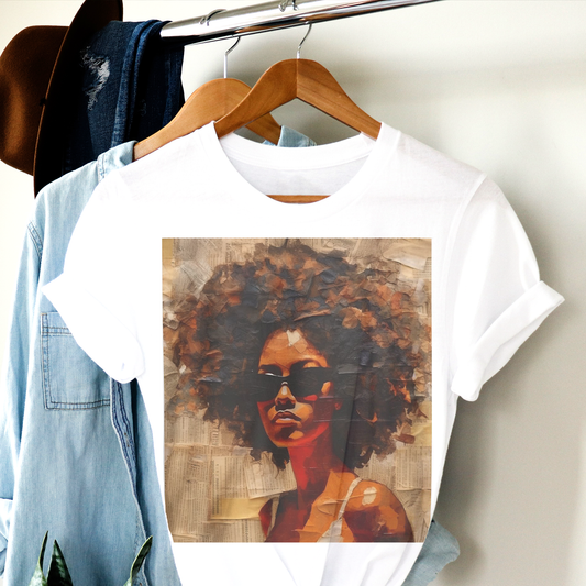 Afro Collage Shirt