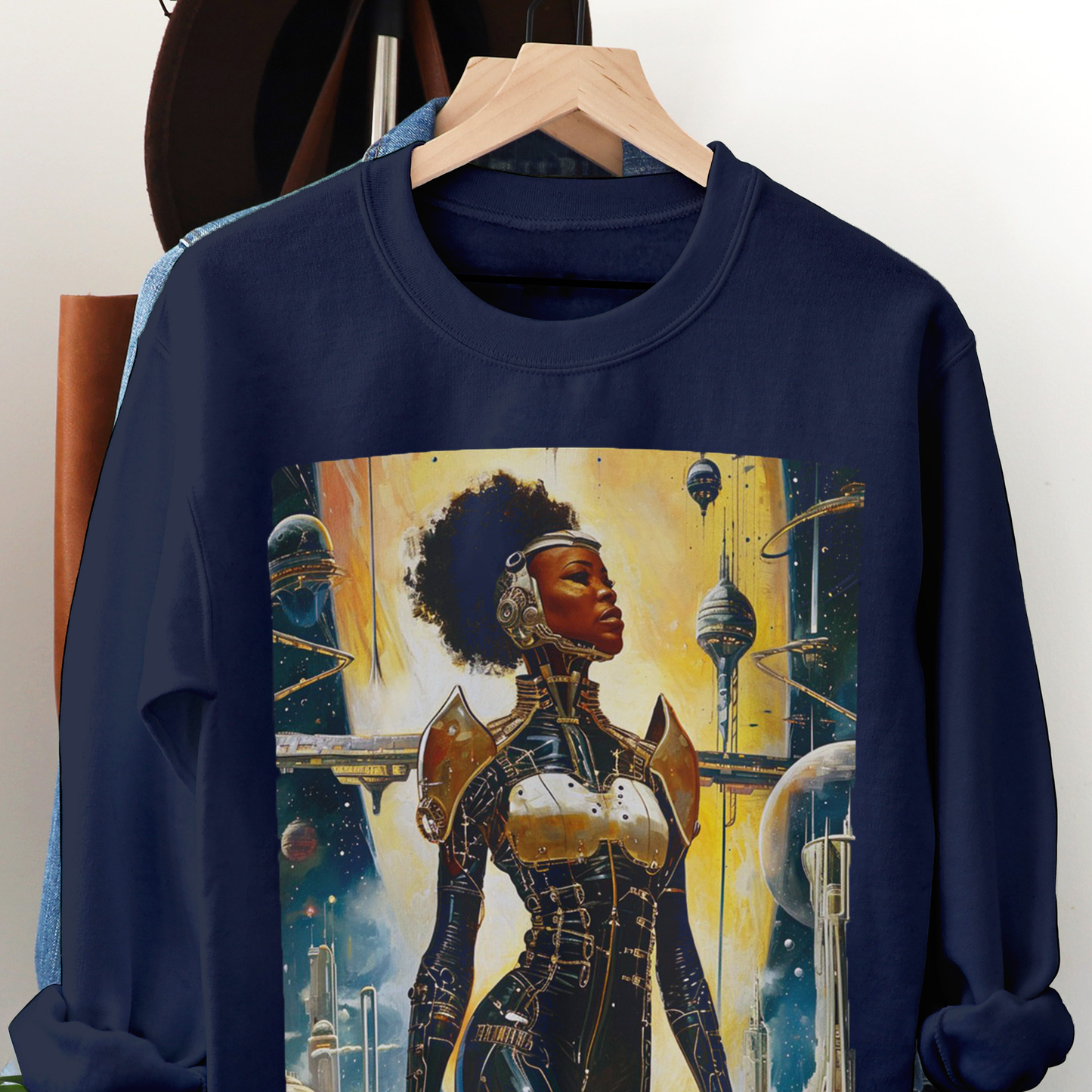 Afro Galaxy Sweatshirt