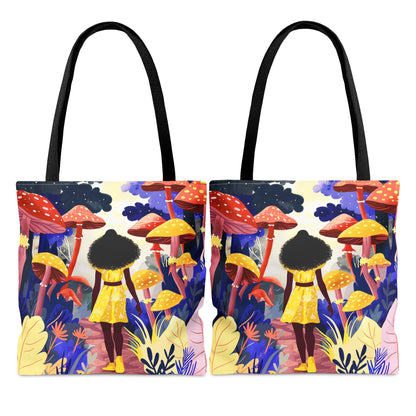 Mushroom Walk Tote Bag