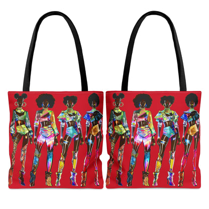 Afrofuturism Fashion Tote Bag