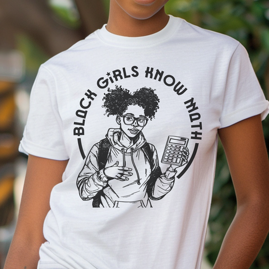 Black Girls Know Math Shirt