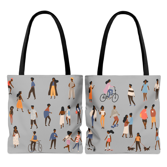 People Outside Tote Bag