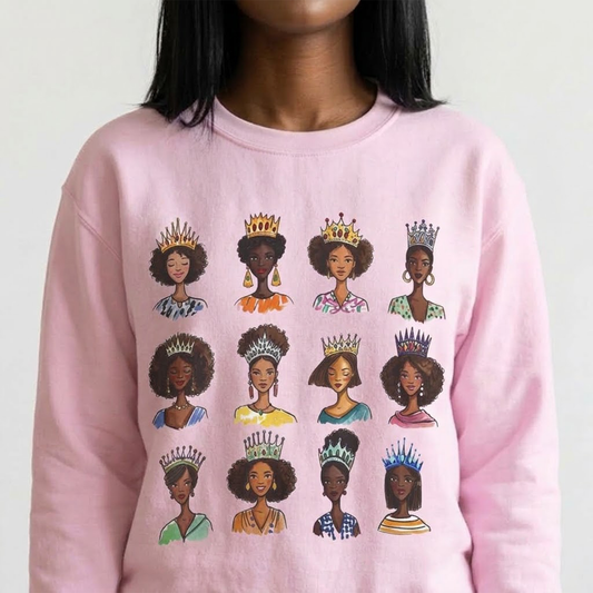 Crowned Queens Crewneck Sweatshirt