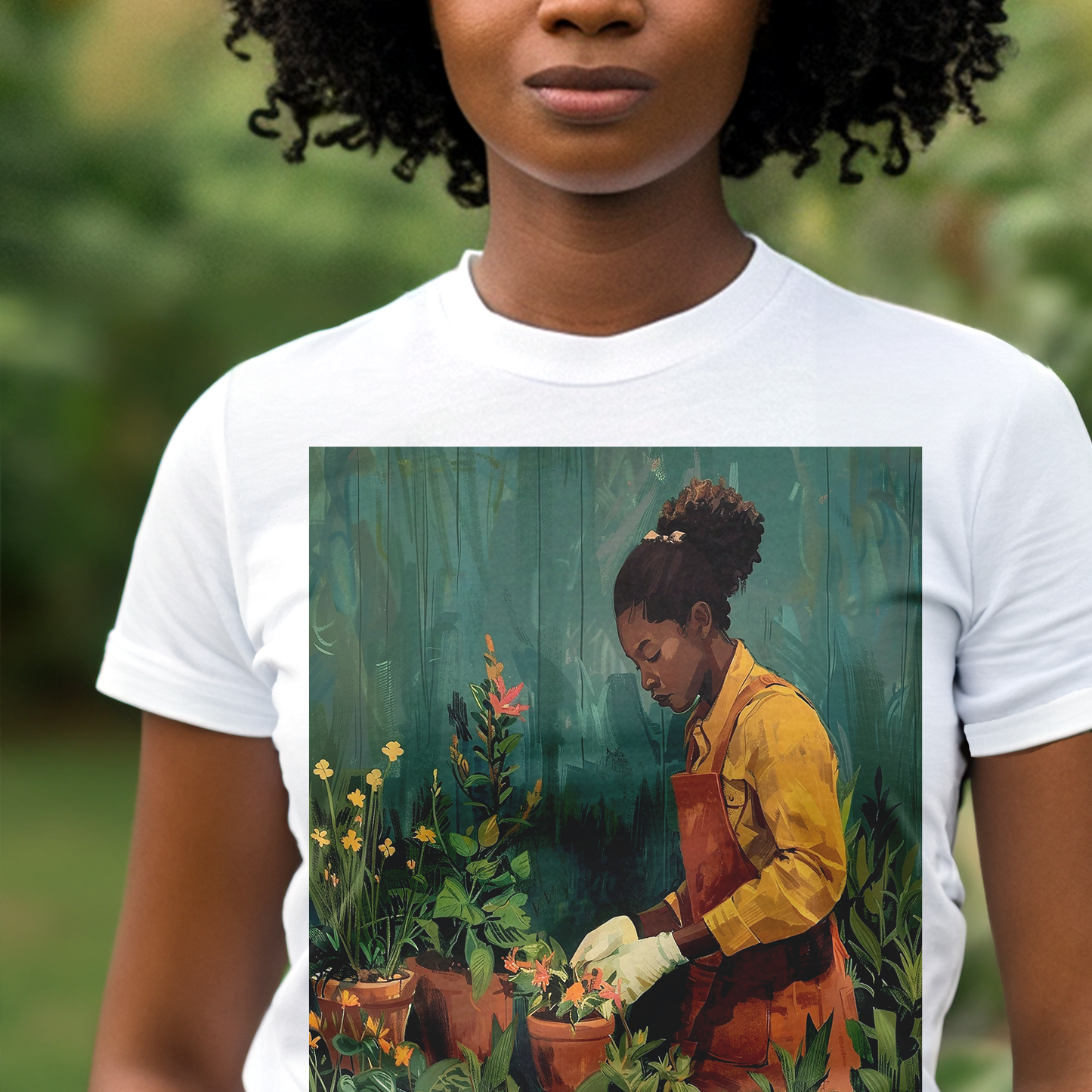 Garden Woman Shirt