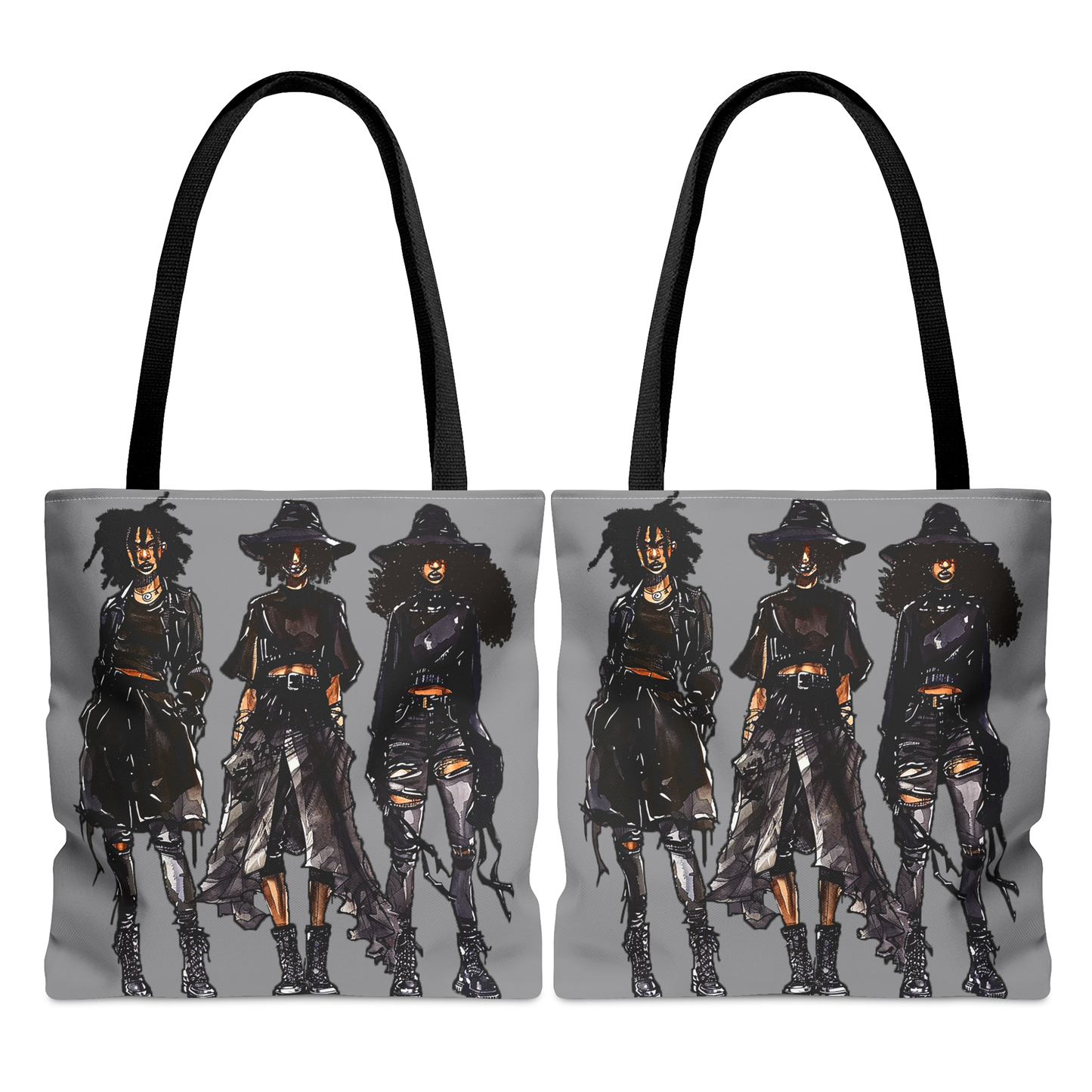 Girls Goth Tote Bag