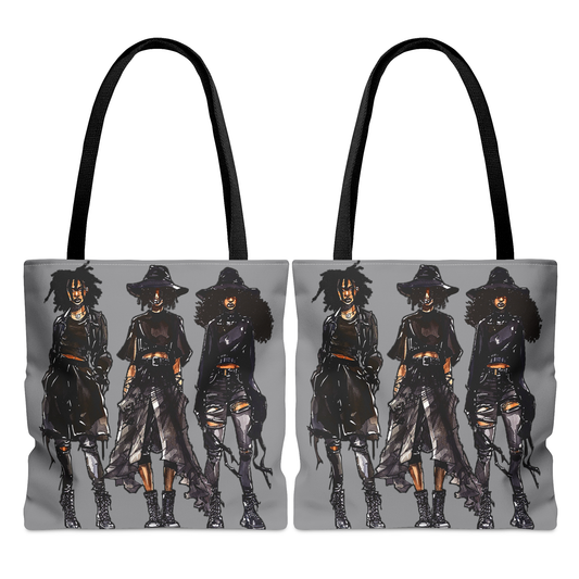 Girls Goth Tote Bag