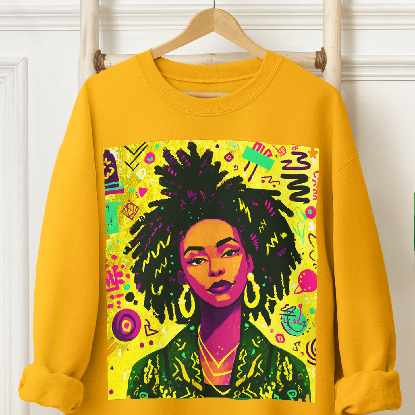 Graffiti Locs Sweatshirt