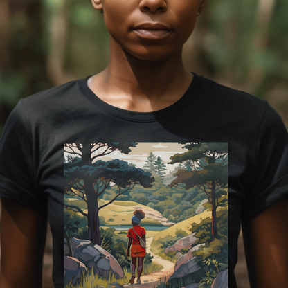 Hiking Woman Shirt
