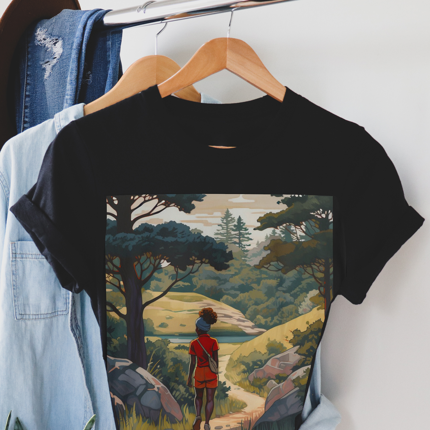 Hiking Woman Shirt