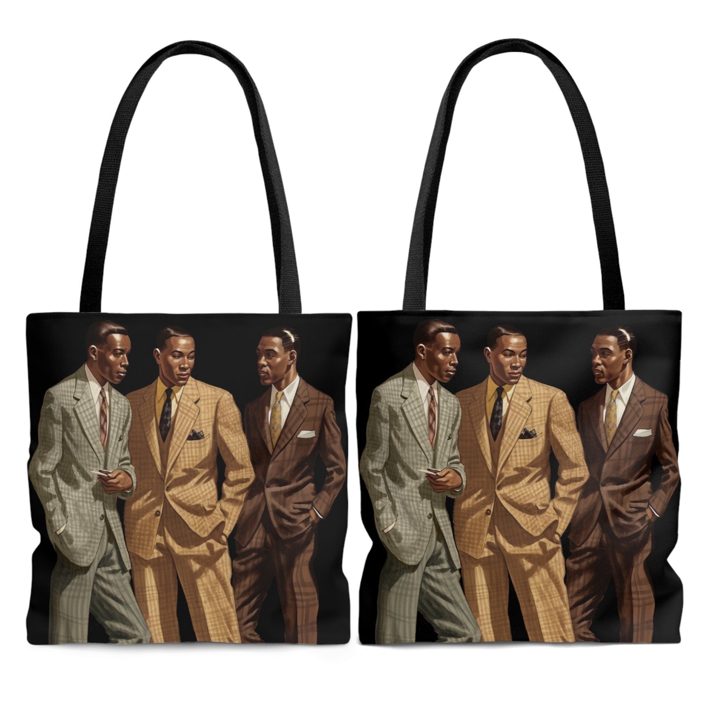 50s Fashion Men Tote Bag