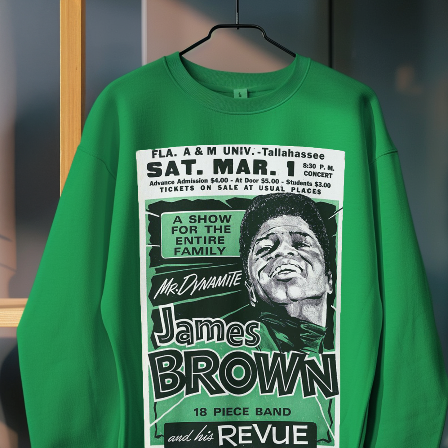 James Brown Concert Sweatshirt