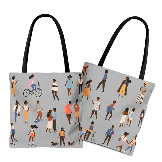 Black People Outside Tote Bag