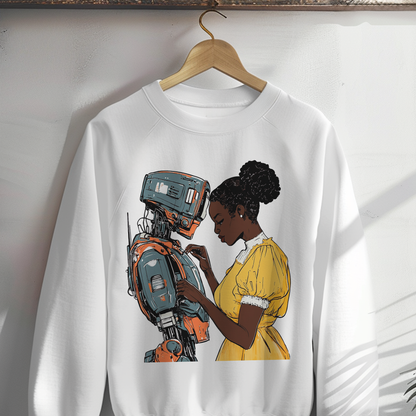 Retro Robot Sweatshirt