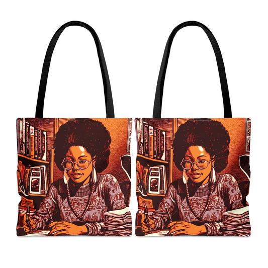 Afro Scholar Tote Bag