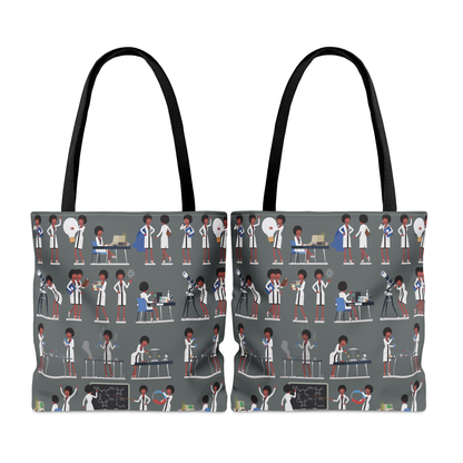 Black Scientist Tote Bag