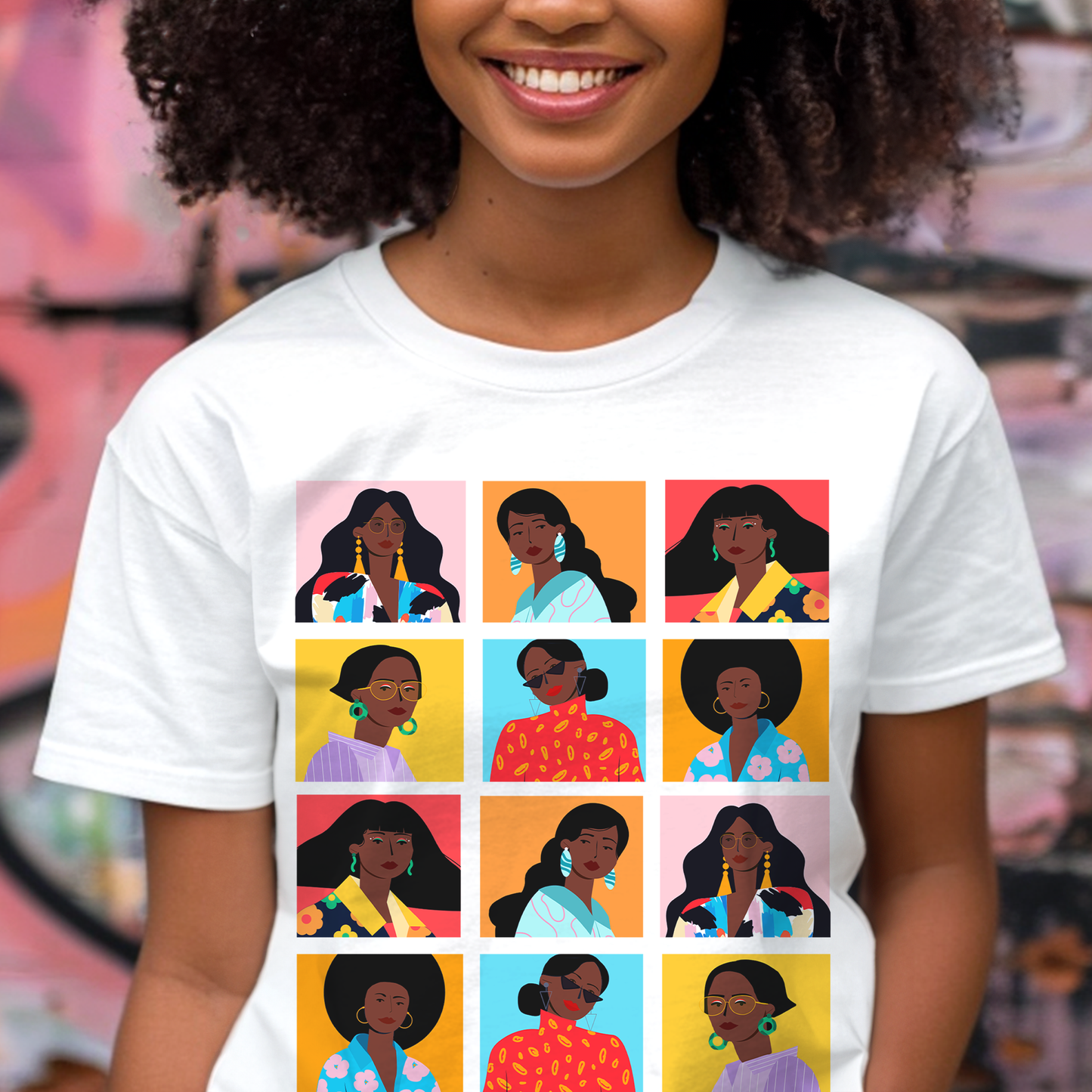 Women Squares Shirt