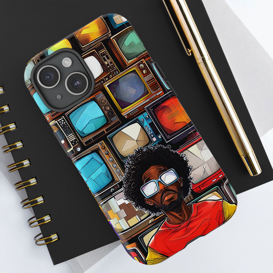 TV Watcher Phone Case