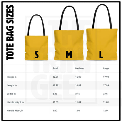 Neon Graffiti Tote Bag