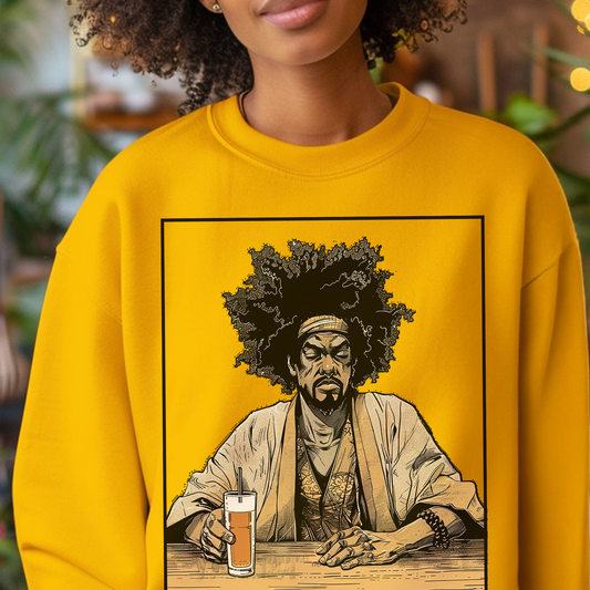 Samurai Warrior Sip Sweatshirt