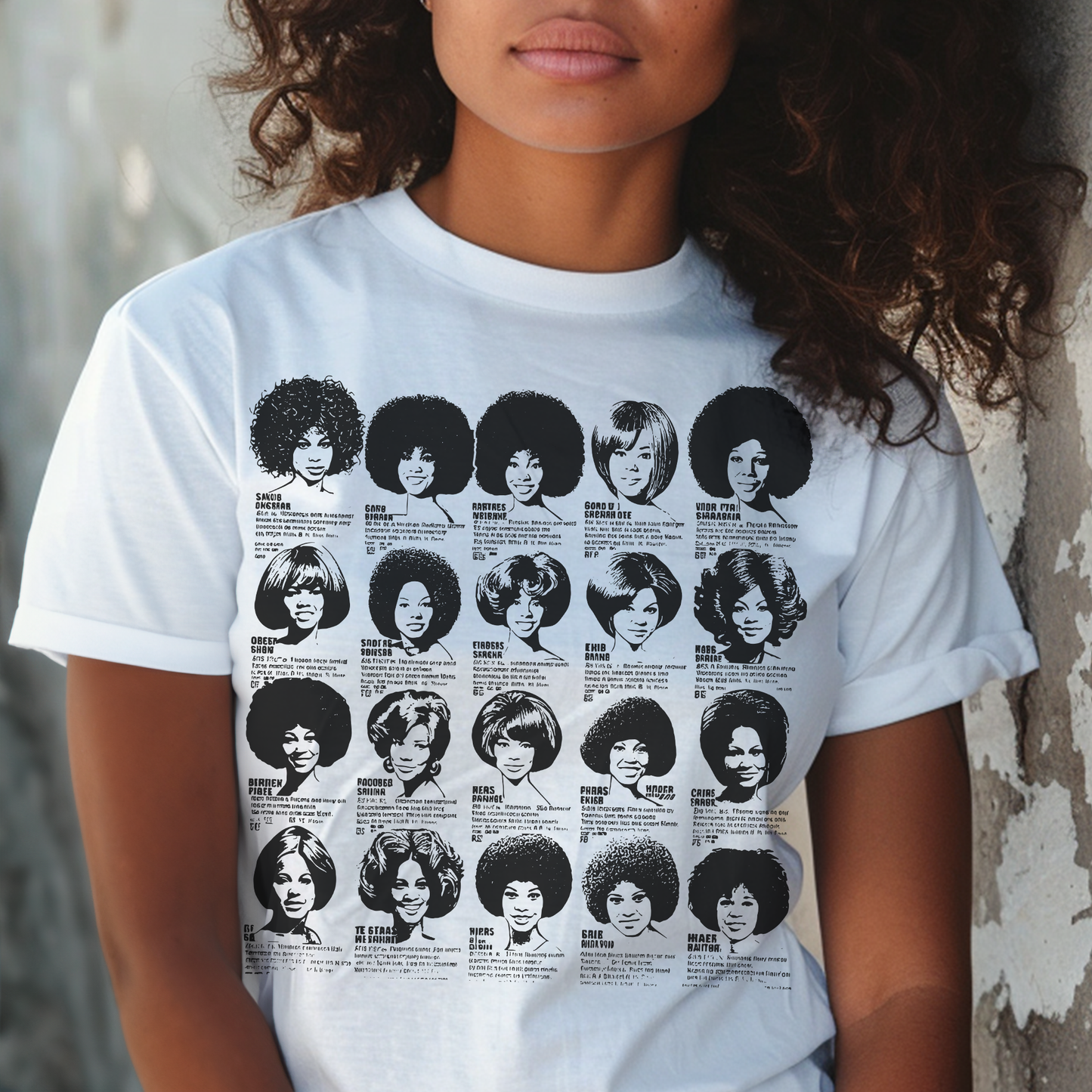 Vintage Wig Ad Shirt