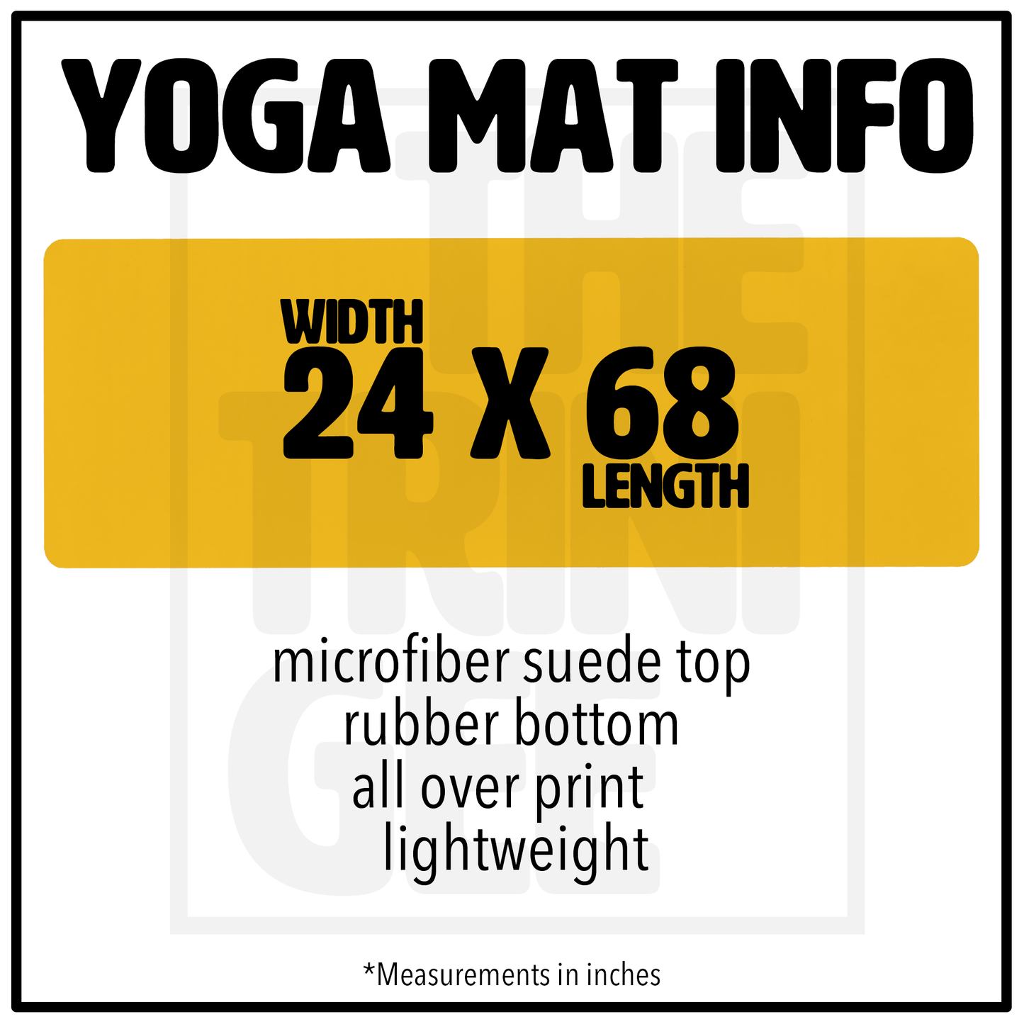 Stretch & Pose Yoga Mat