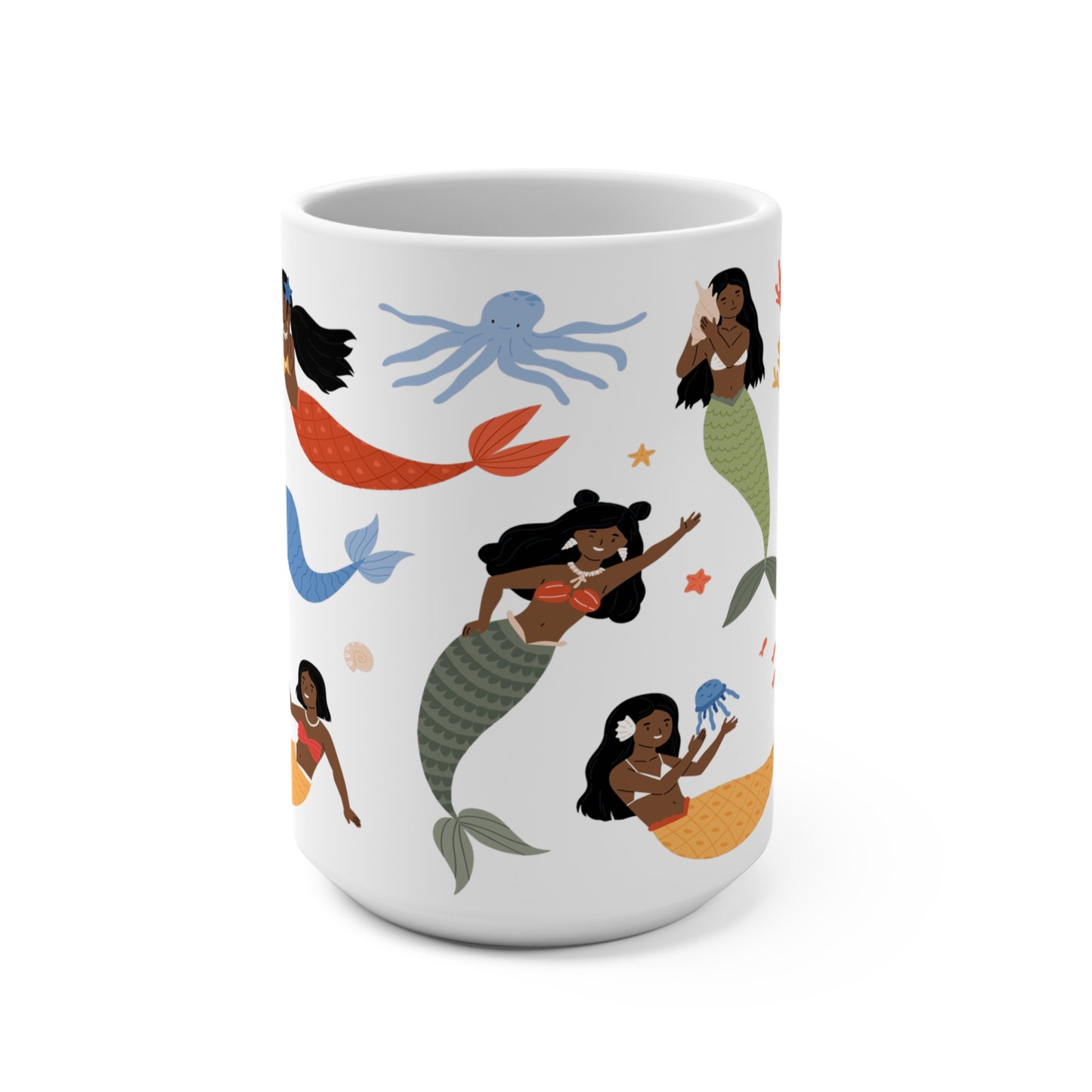 Black Mermaids Mug