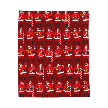 Black Santa Blanket