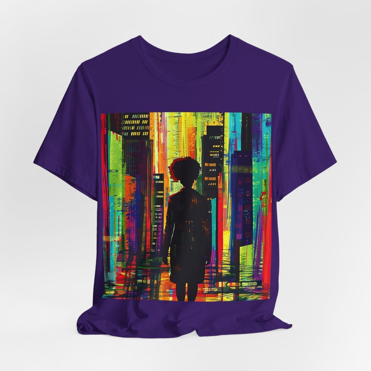 Abstract City Stripes Shirt - The Trini Gee