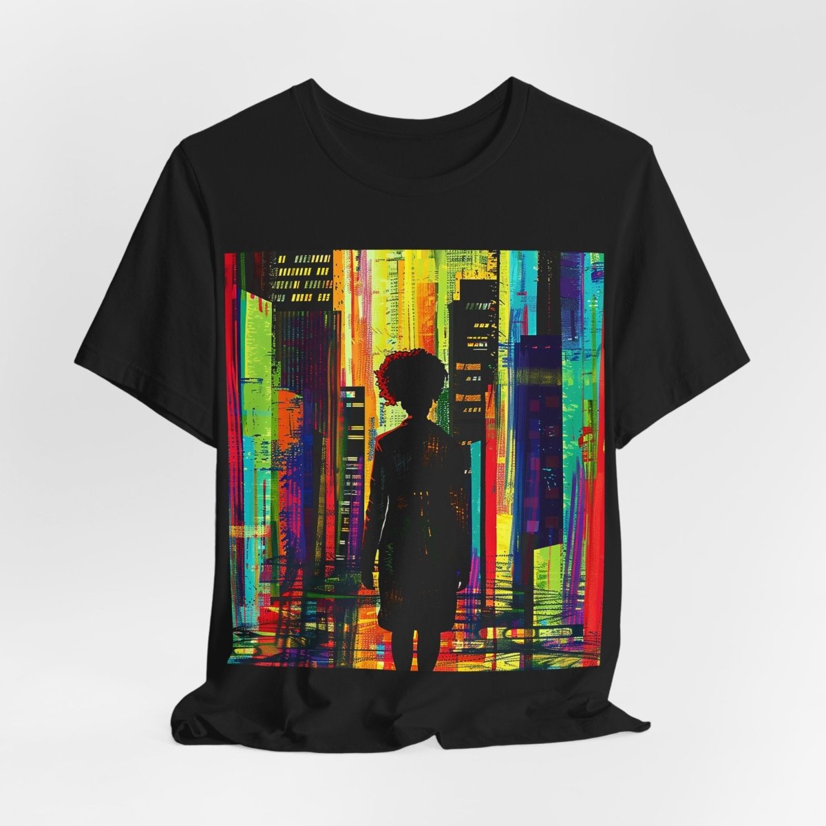 Abstract City Stripes Shirt - The Trini Gee